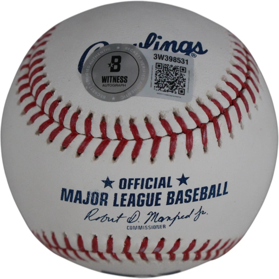 Pedro Martinez Signed Boston Red Sox OML Baseball Who's Your Daddy Beckett 51590 - Image 4 of 4