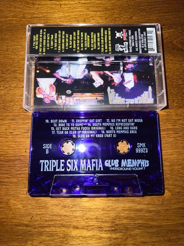 Triple Six Mafia Club Memphis (Underground Vol.2) Gangsta Rap Cassette - Bild 2 von 2
