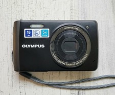 OLYMPUS STYLUS VH-410 Compact Digital Camera W/Battery Charger Cable  32GB Card