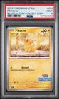 2025 POKEMON SVP EN-SV BLACK STAR PROMO #214 PIKACHU ILLUSTRATION CONTEST PSA 9