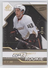 2008 SP Game Used Edition Authentic Rookies Gold Spectrum 1/10 Andrew Ebbett 0c3