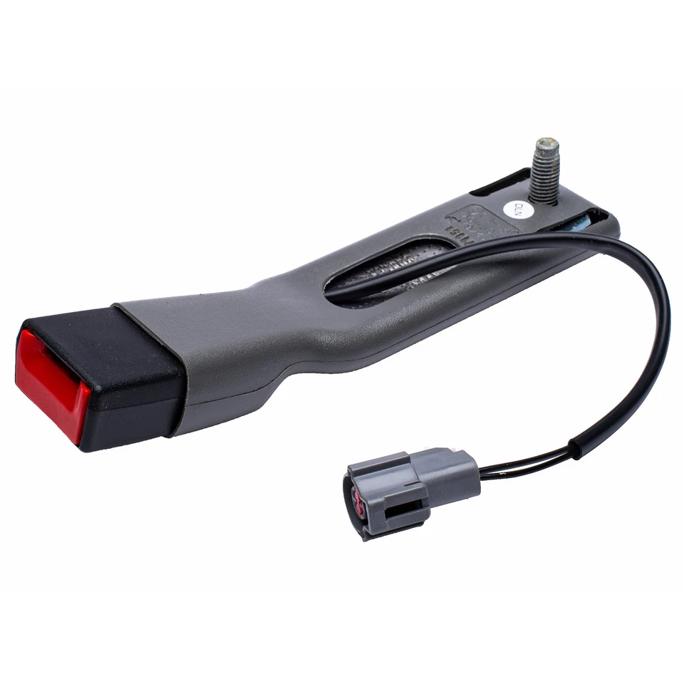 Cinturón de seguridad delantero izquierdo OEM NUEVO hebilla gris 99-07 Ford F250 F350 Super Duty Foto 4 de 4