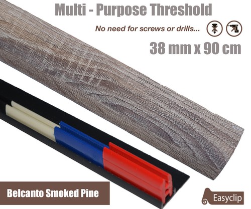 38mm x 90cm Multi Purpose Door/Floor Threshold Strip Adjustable Height&Pivot - Picture 29 of 41