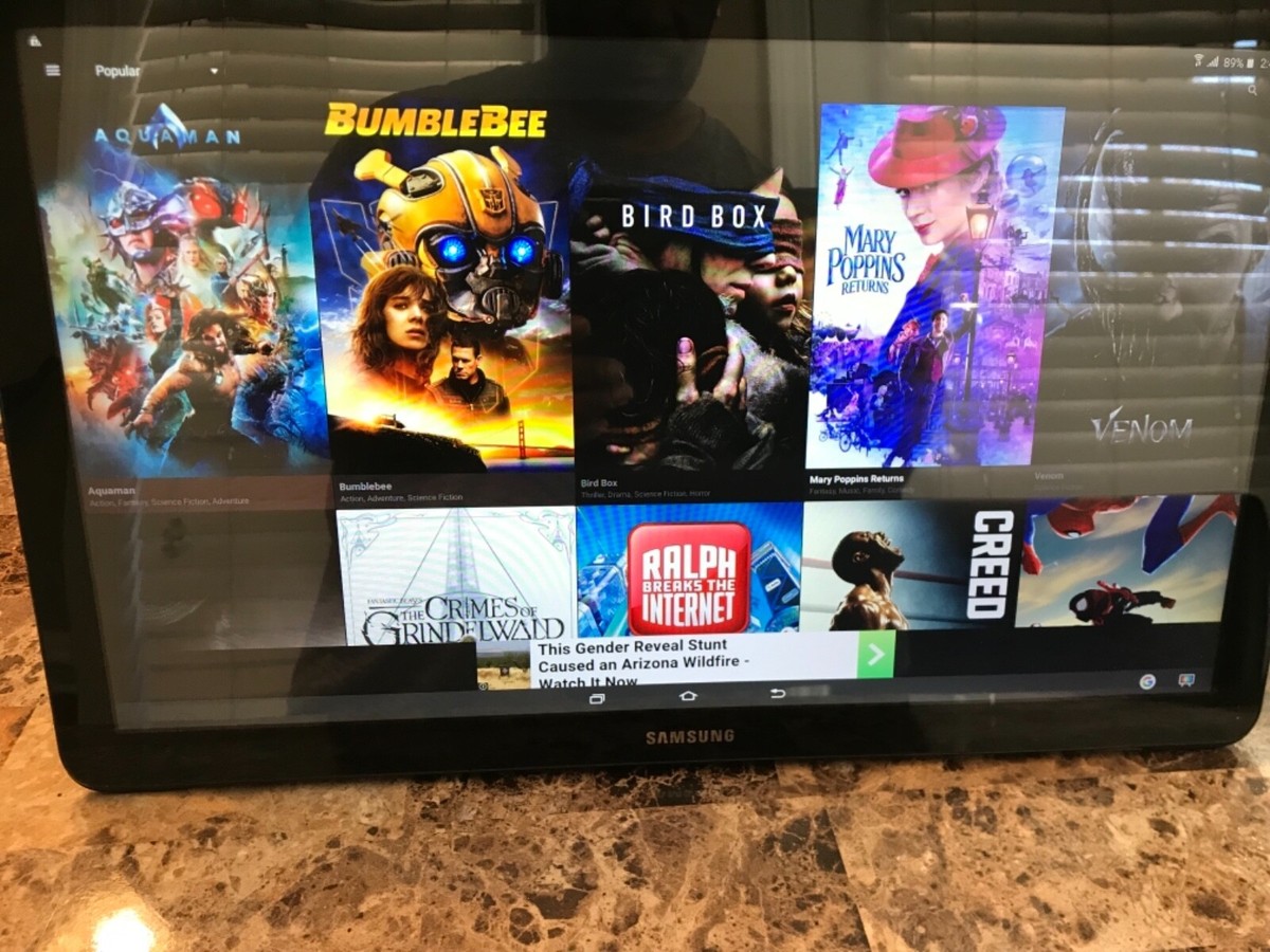 Samsung Galaxy View SM-T670 32 GB, Wi-Fi, 18.4 in - Black for sale 