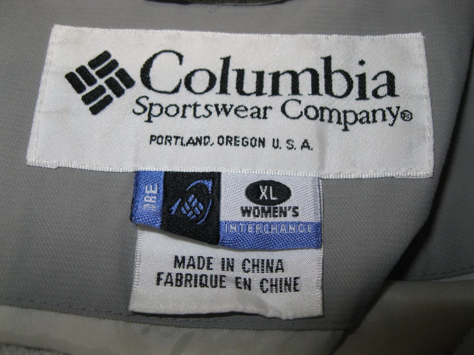 Chaqueta Columbia Challenger Series para mujer XL amarilla exterior forro polar Foto 3 de 4