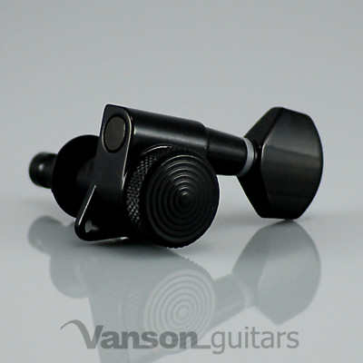 1 x Black LOCKING Tuner, für Jackson, BC Rich, Schecter, Squier * V07SP-BK1 RH