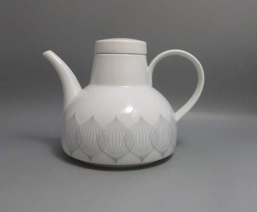 Rosenthal Ballet Lotus, Blue/Grey no Trim - Tea Pot - BJORN WIINBLAD - Picture 2 of 10