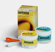 Coltene Whaledent C6531 Affinis Impression Putty Soft Fast Set Base & Catalyst