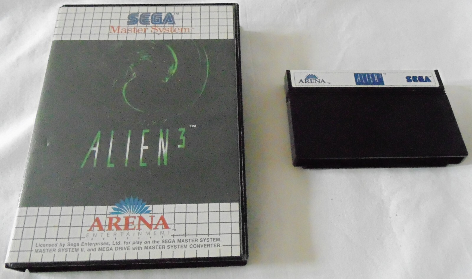 Alien 3 authentique version originale sega master system en boite