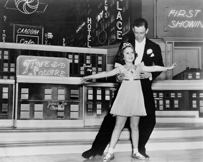 Little Miss broadway 1938 Shirley Temple dances with George Murphy 24x36 poster