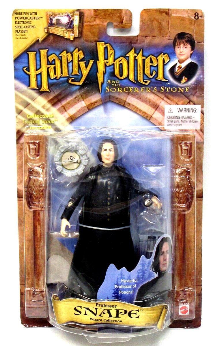 2001 Mattel PROFESSOR SNAPE from HARRY POTTER action figure MINT
