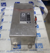 Square D FA100DS 100 Amp 600 Volt 3R/4X Stainless Steel Breaker Enclosure E108