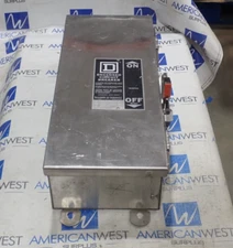 Square D FA100DS 100 Amp 600 Volt 3R/4X Stainless Steel Breaker Enclosure E108