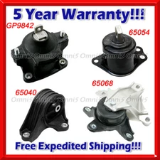M680 Fits 2015-2019 Acura TLX 2.4L AUTO Motor & Transmission Mount Set 4pc