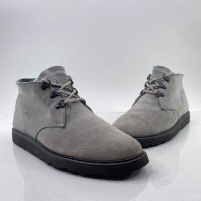 Clae Strayhorn Vibram Men’s Sz 8.5 Gray Suede Desert Boots Chukka Boots CLA01265 Clae Strayhorn Unlined Umber Suede Mens Mid Top Casual Shoes  main image 2