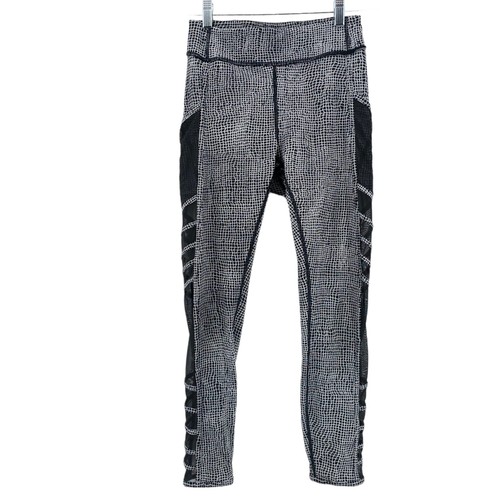 Lululemon Wild and Free Tight Fall Net Leggings Mesh Cutouts Est. Size 4?