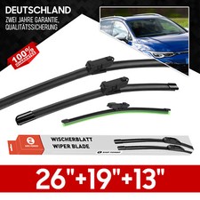 Scheibenwischer Satz Vorne Hinten Für  T-ROC PASSAT 3G Variant Wischerblatt