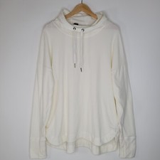 SWEATY BETTY Escape Luxe Fleece Hoodie Size 16 Longline Thumbholes Funnel