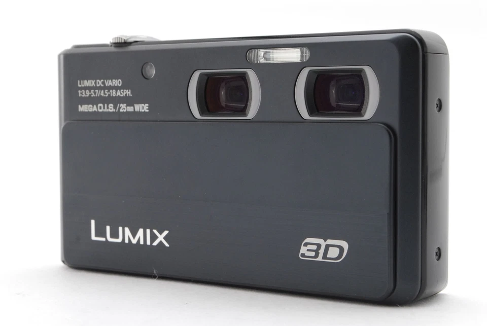 [Almost MINT Japan model] Panasonic LUMIX DMC-3D1 Digital Camera Black JAPAN - Image 3 of 4