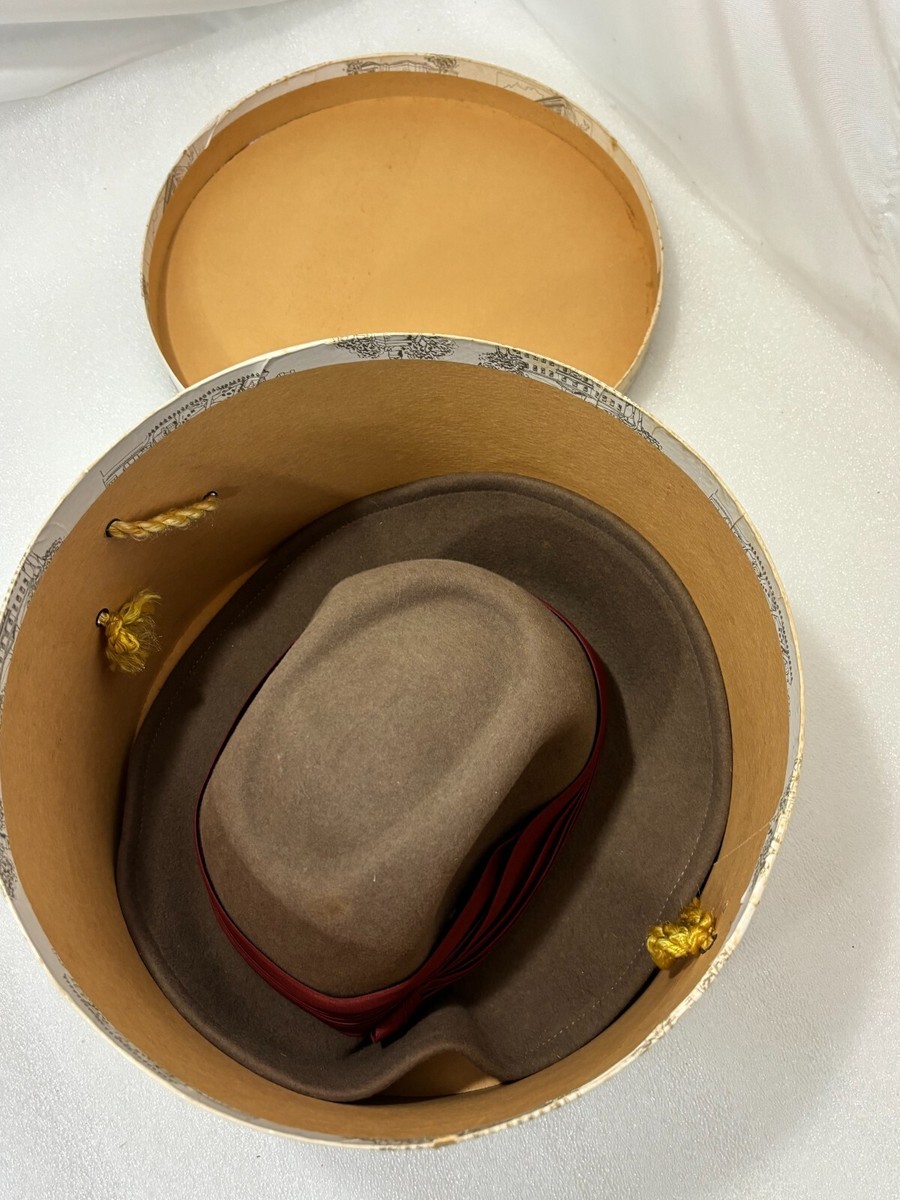 Vintage BETMAR Tan Fabric Fedora Hat Vintage Betmar Fedora, Tan Wool, 1960s Mad Men Style - Etsy main image 2