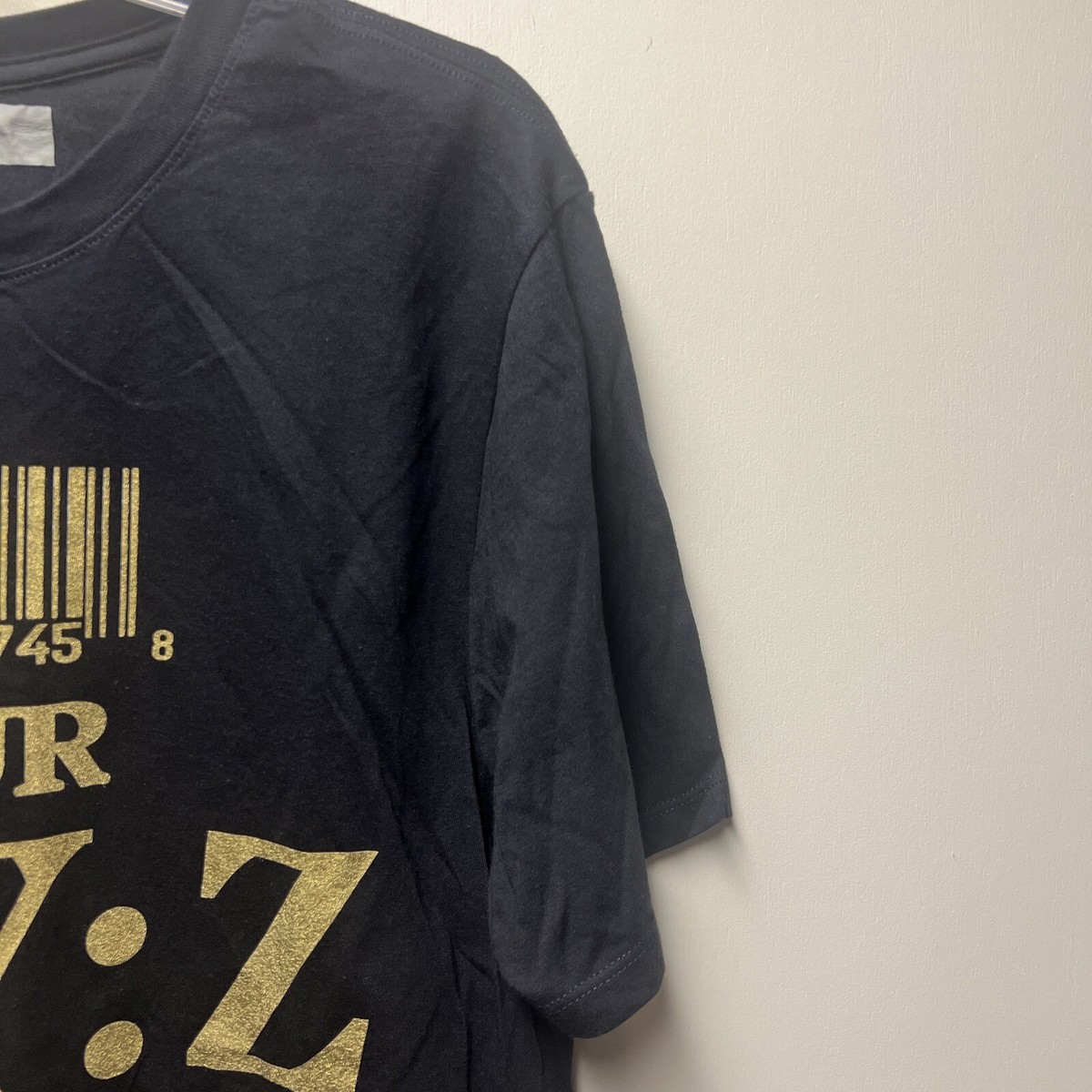 Jay-Z 4:44 Tour Tidal 2017 Black T Shirt Merch Size Medium