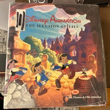 Disney Animation The Illusion Life 1981 First Edition 4th Printing HC/DJ AAE83