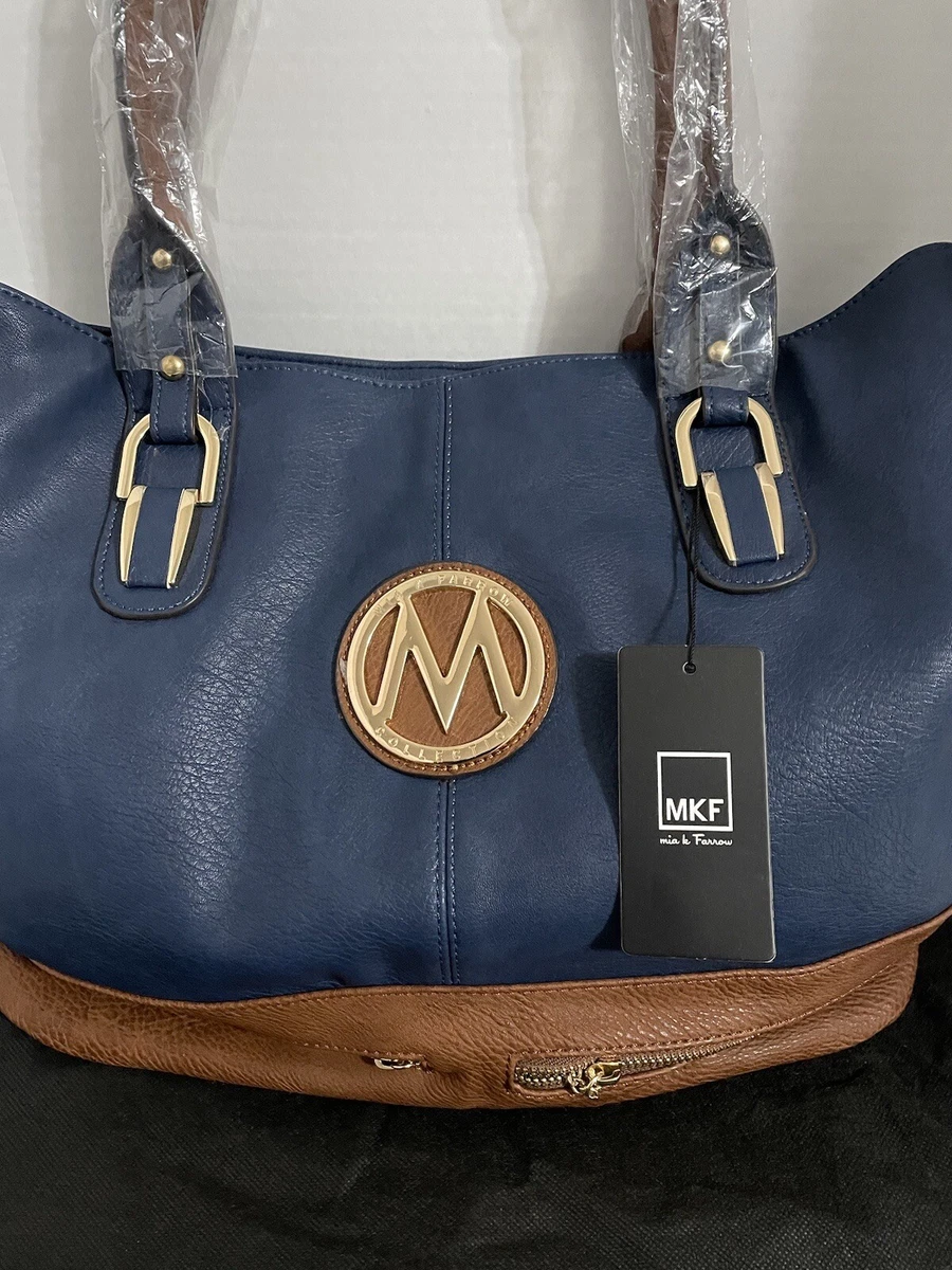 MKF Collection Isabelle Tote by Mia K. Farrow. 6008 Navy eBay