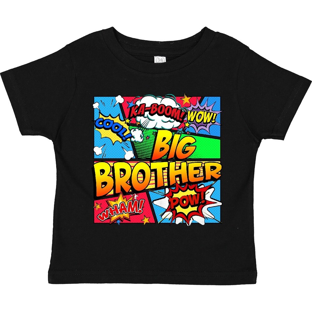Inktastic Big Brother Comic Book Toddler T-Shirt Superhero Gift Child Kid