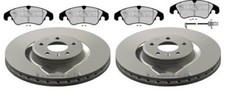 AUDI A7 - 1.8 2.0 2.8 3.0 S7 TDI TFSI - FRONT BRAKE DISCS AND PADS - 345MM