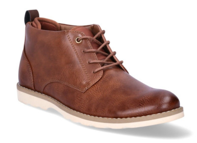New Men\'s Madden NYC Hoffman Dreess Chukka Boots Cognac Madden MNYC Hoffman Chukka Boot Lace Up Cognac Mens Shoes  main image 2