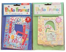 2 Amscan Inc Craft Photo Frames Embellishments. Party & Noah’s Ark New 18 Piece