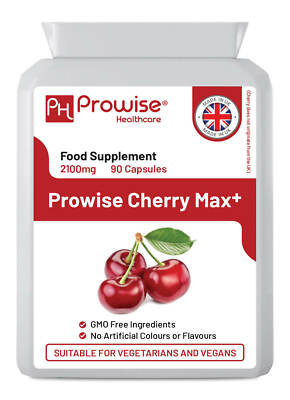 Cherry Max+ 2100mg 90 vegane Kapseln hochfest - Prowise Healthcare