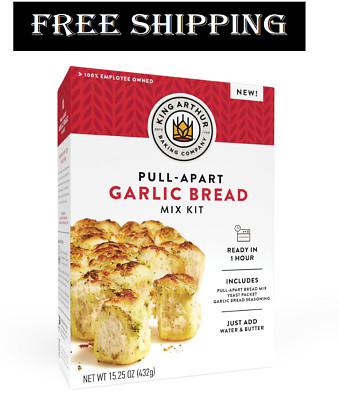 Baking Company Pull-Apart Garlic Bread Mix Kit 15.25 Oz., Baking Mix - Ready in 
