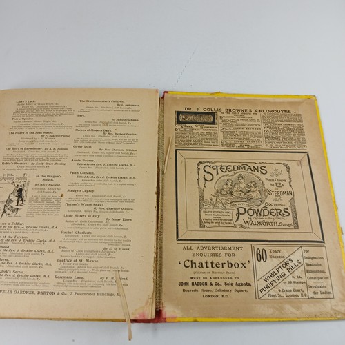 Antique 1901 Chatterbox Book London Wells Gardner Darton - Picture 14 of 14