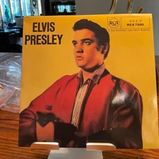 ELVIS PRESLEY 7” EP S/T 1982 UK REISSUE MINT/MINT RCX 7200