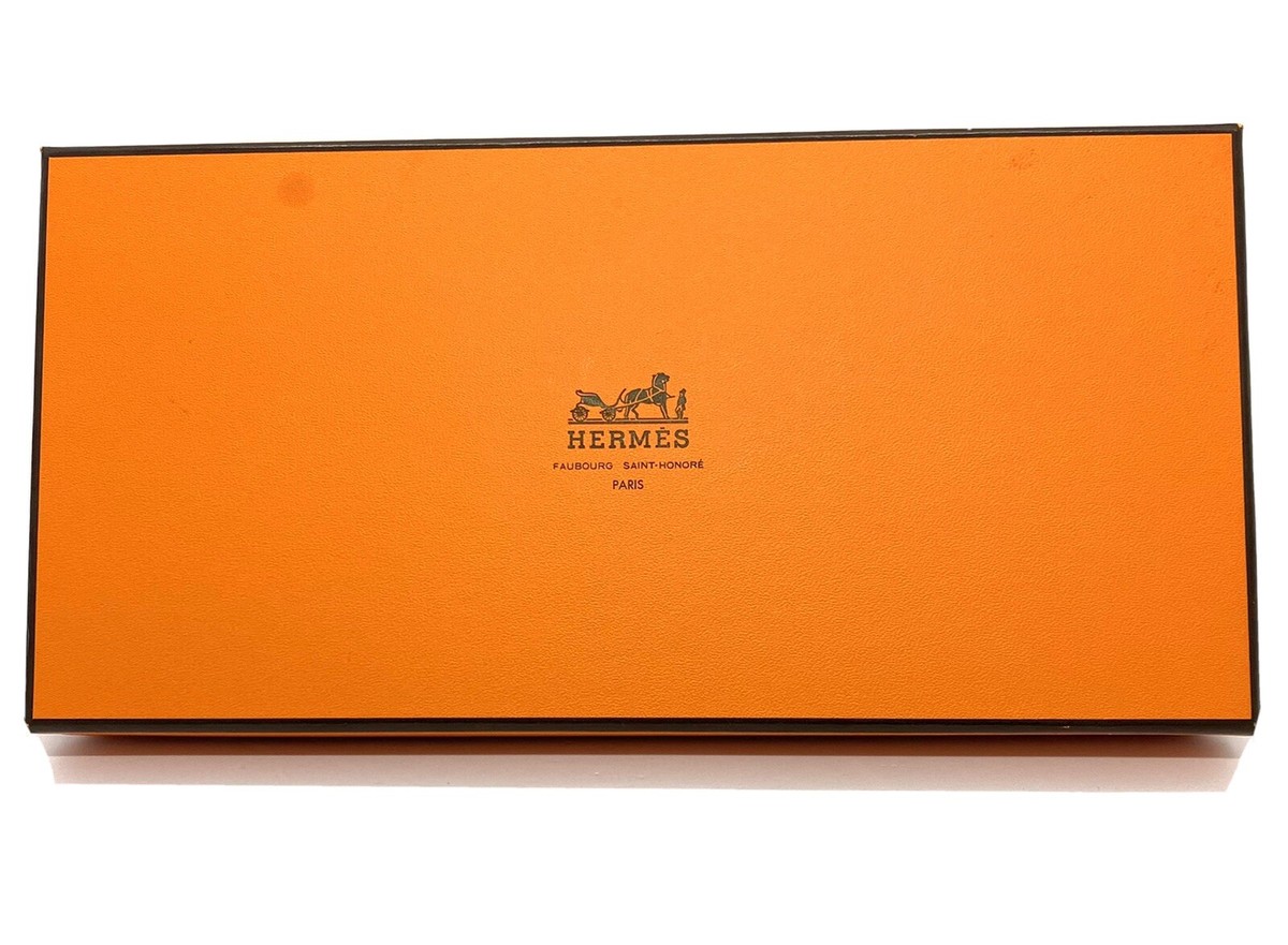 Hermès Orange Box with Silver Detail Hermes Womens Silver Oran Sandal Slipper 36 Shoes Flats  main image 4