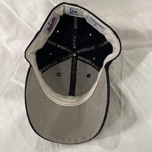 Vintage Authentic Collection Mariners MLB New Era 59fifty USA Made Sz 7 Cap Hat - Picture 6 of 11