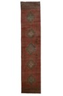 Distressed Turkish Oushak Runner 2'6" X 11'4"