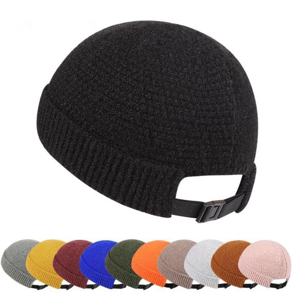 APL Cappelli Warm Brimless misto cotone cappuccio protetto dal freddo