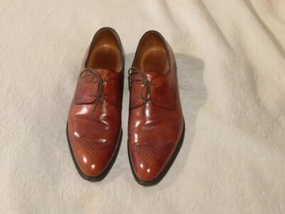  John Lobb  ''Chelford'' punch toe 2 eyelet Derby, US 9D, Excellent Condition