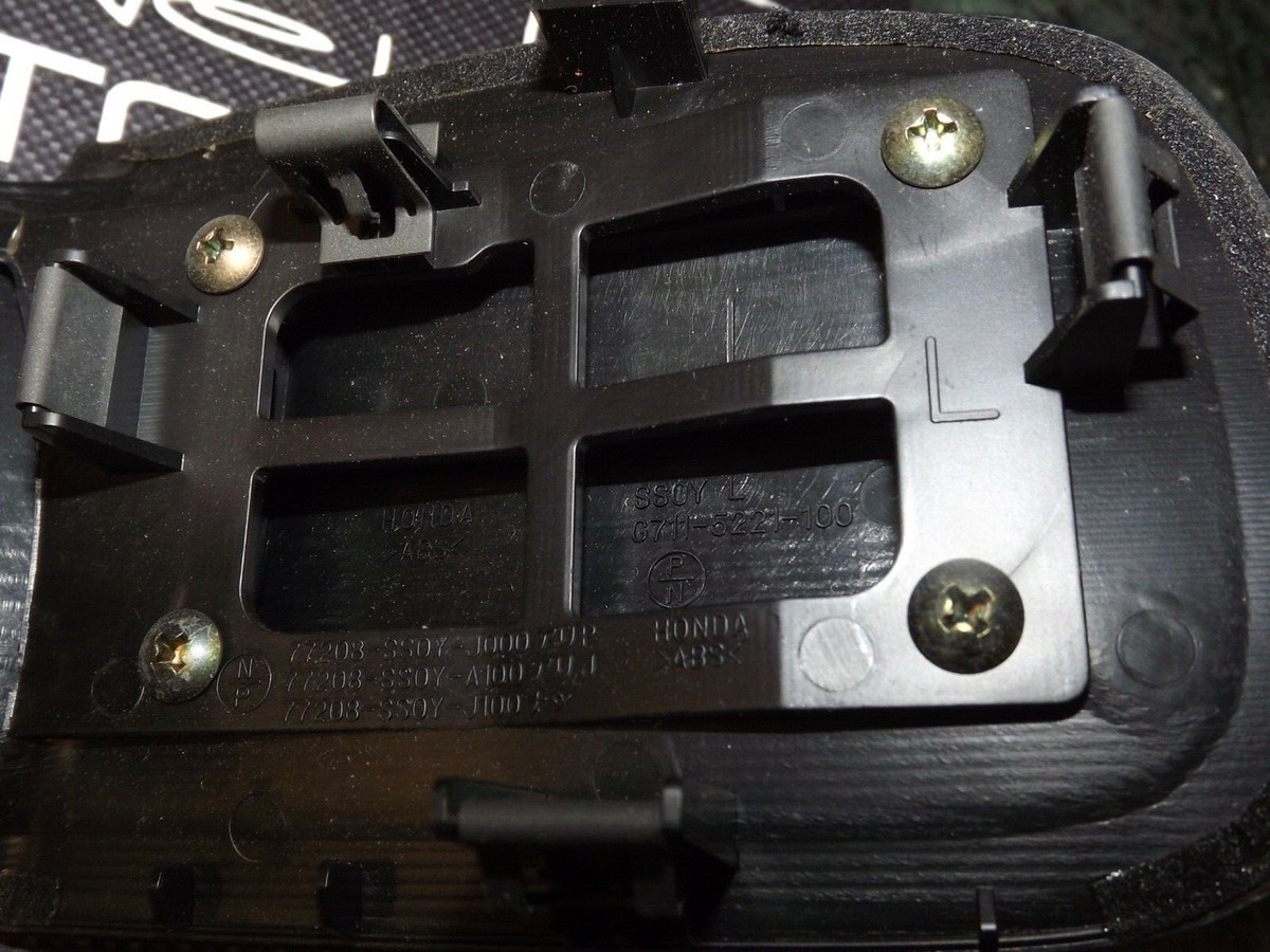 OEM 92-96 Honda Prelude upper driver dash tweeter speaker + cover