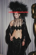 Original 35mm Slide Cher Sonny & Cher Show Star Oscars Academy Awards # 64