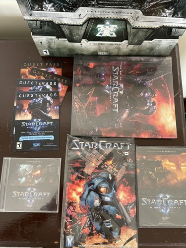 StarCraft 2 Wings of Liberty Collector's Edition Blizzard NO USB KEY NO GAME - Picture 2 of 7