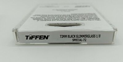 Tiffen 72mm Black Glimmerglass 1/8 Filter Glimmer Glass Tiffen 72mm Black Glimmerglass 1/8 Filter Glimmer Glass