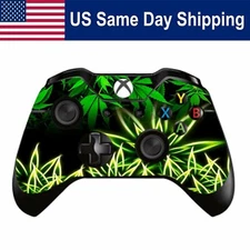 Cover Decal Skin Sticker for Xbox One Controller Gamepad Remote Green