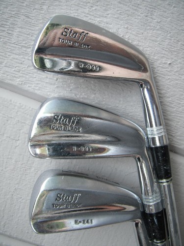Wilson Staff Tour Blade H-341 special grind 2-P Golf Irons. Stiff Flex. Vintage! - Picture 8 of 9