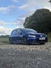 Lapez Blue Volkswagen Golf R DSG Upgraded Intercooler and Coil Pack Not Remapped