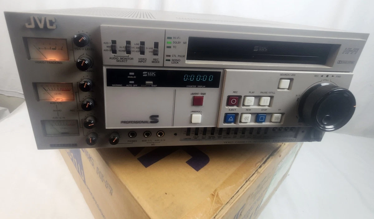 JVC BR-S611U Professional Editing Video Recorder w/Original Box