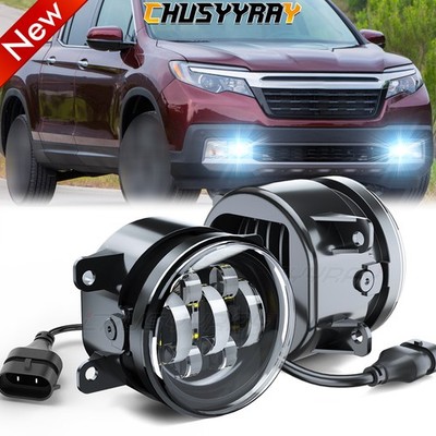 Pair of Bumper Fog Light Driving Lamps LH + RH For Honda Ridgeline 2017-2020