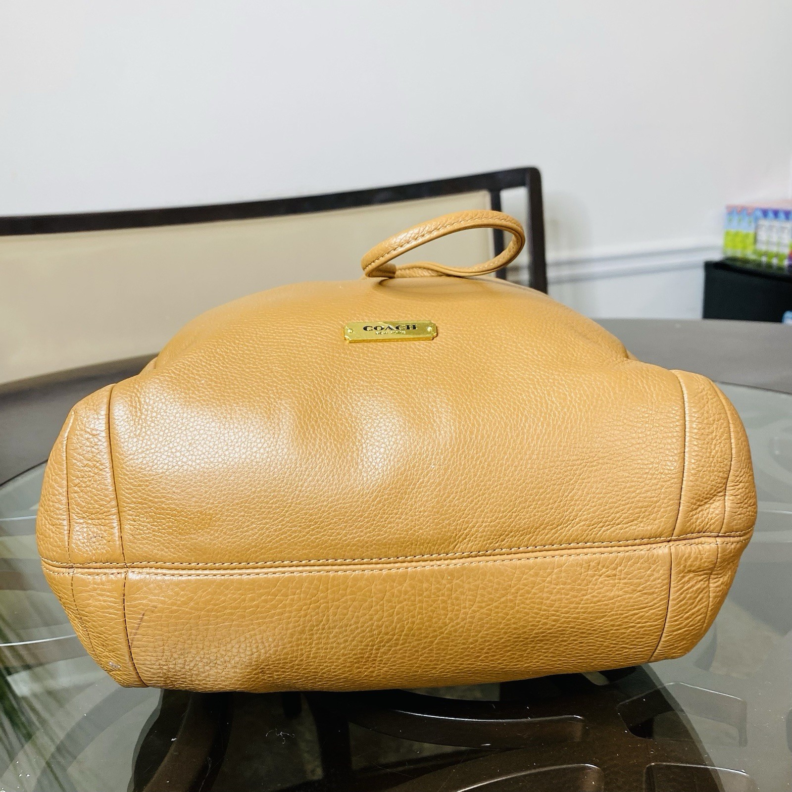 Coach Avery Pebble Leather Drawstring Bucket Bag … - image 7